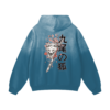 "KITSUNE" Monkey Wash  Oversized Hoodie